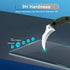 MUBUY-GOL Tempered Glass Screen Protector for 2021 2020 MacBook Air 13 M1 A2337 M1 A2179 A1932 |MacBook Pro 13 Inch 2022-2016 Model M2 M1 A2338 A2289 A2251 A2159 A1706 A1708, 9H, Reduce Fingerprint